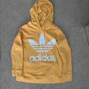 Yellow Adidas Hoodie